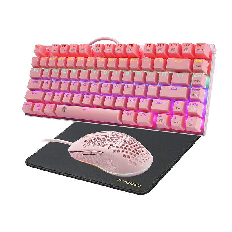 صفحه کلید مکانیکی بازی بی سیم Huo Ji: The Ultimate 81-Key Companion