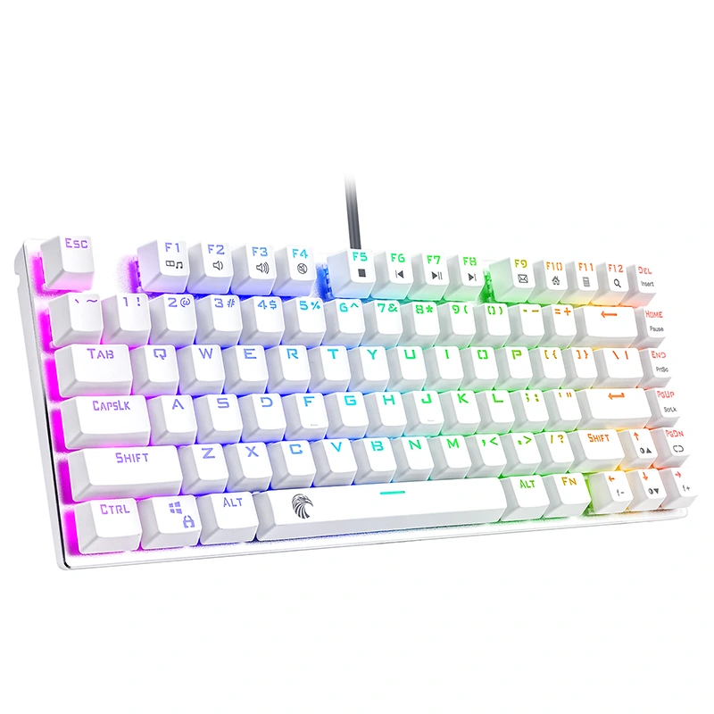صفحه کلید بازی مکانیکی RGB 81 کلید
